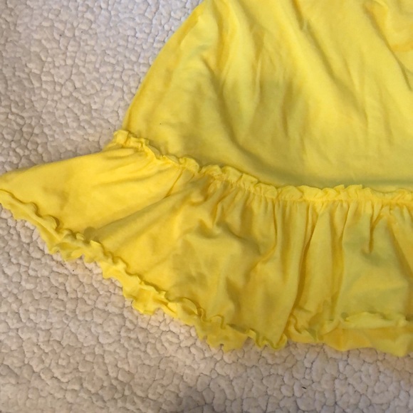 New Moda International Bright Yellow Women’s Halter - Picture 3 of 3